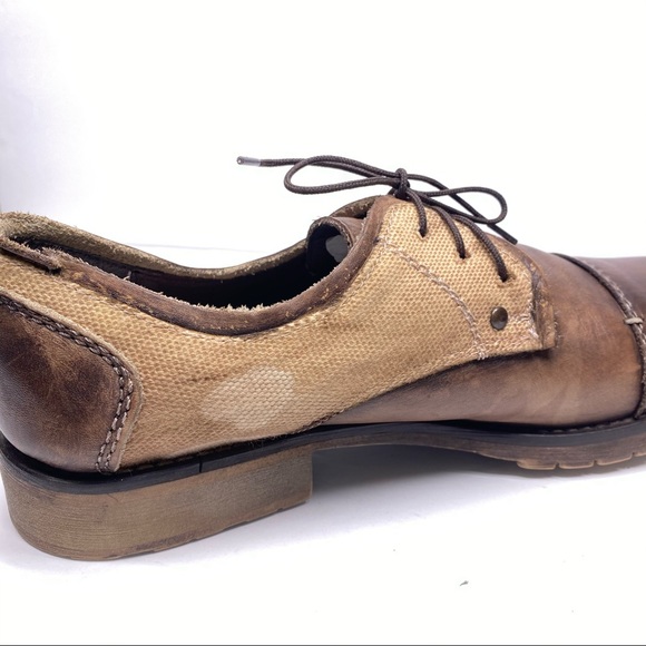 Bed Stu Leather Oxford Lace Up Shoes - Picture 9 of 11